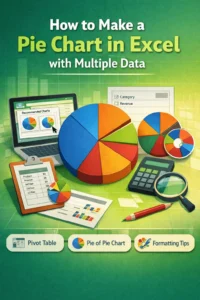 featured image - how to make a pie chart in excel with multiple data
