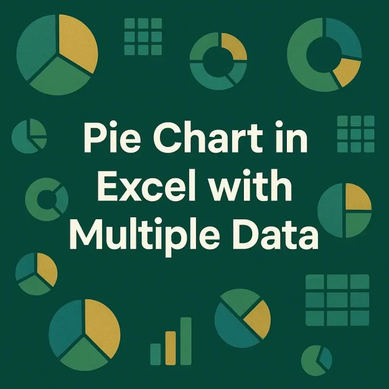 featured image - how to make a pie chart in excel with multiple data
