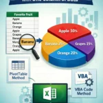 featured image - how to make a pie chart in excel with one column of data