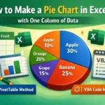 featured image - how to make a pie chart in excel with one column of data