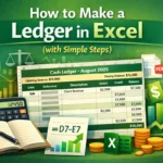 featured image - how to make ledger in excel