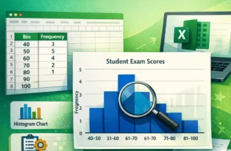 featured image - how to plot histogram in excel