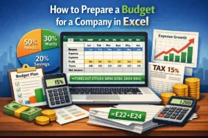 featured image - how to prepare budget for a company in excel