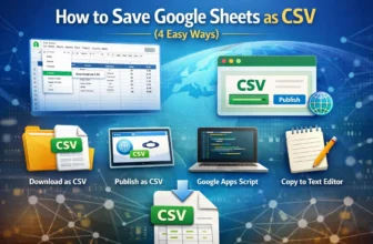 featured image - how to save google sheets as csv