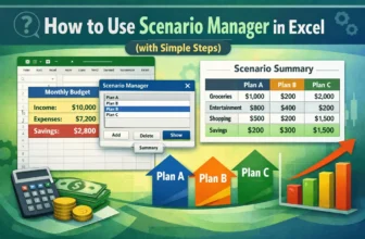 featured image - how to use scenario manager in excel
