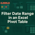 featured image - pivot table filter date range