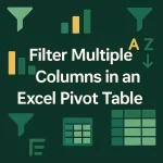 featured image - pivot table filter multiple columns