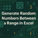 featured image - random number generator excel between range