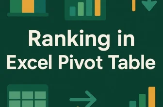 featured image -ranking in pivot table