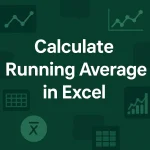 featured image - running average in excel