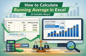 featured image - running average in excel