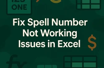 featured image - spell number in excel not working