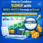 featured image - sumif index match