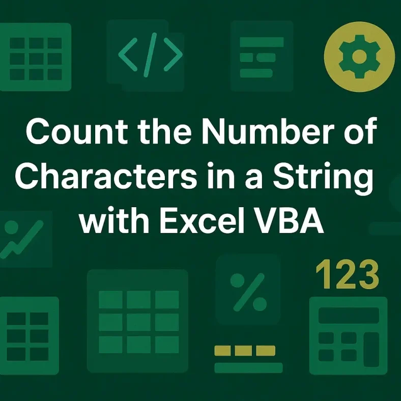 featured image - vba count number of characters in string​