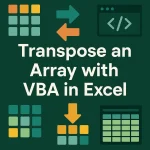 featured image - vba transpose array