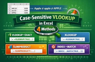 featured image - vlookup case sensitive