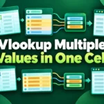 featured image - vlookup multiple values in one cell in excel