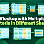featured image - vlookup with multiple criteria in different sheets