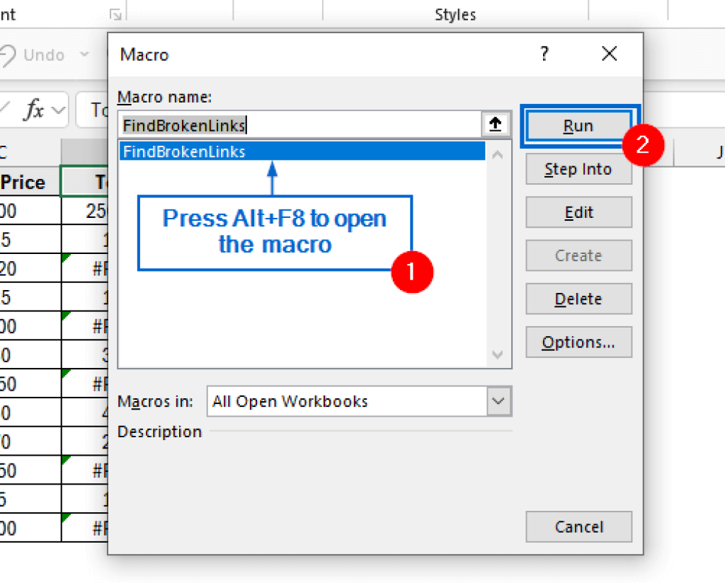 How to Find Broken Links in Excel (4 Suitable Ways) - Excel Insider