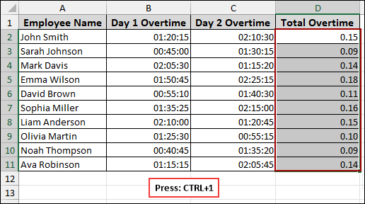 Using Plus Operator Between Times