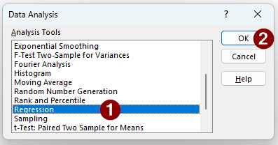 Using Regression Analysis to Calculate Beta