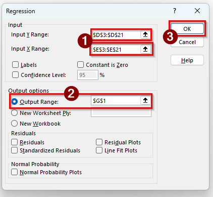 Using Regression Analysis to Calculate Beta