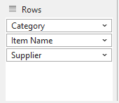 Using the Context Menu to Collapse All Rows in the Pivot Table