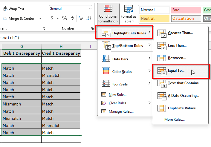 Steps to Do Bank Reconciliation in Excel
