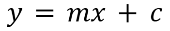 General equation of linear regression in Excel 