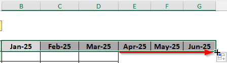 Steps for Preparing a Budget for a Company in Excel