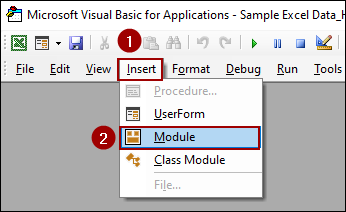 Applying VBA Code