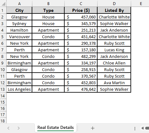 Use Array Formula with INDEX and MATCH for Three-Criteria Lookup