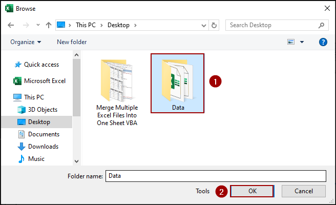 Importing Multiple Excel Files as Separate Sheets into a New Workbook