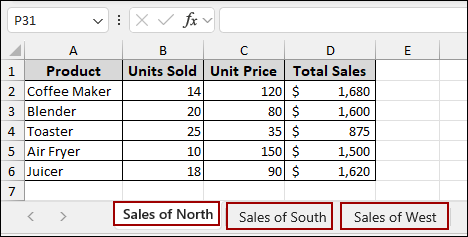 Importing Multiple Excel Files as Separate Sheets into a New Workbook