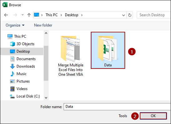 Integrating Data from Multiple Excel Files into One Sheet in a New Workbook