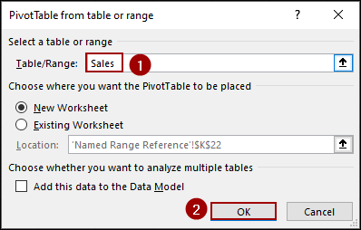 Verifying the Data Range Exists