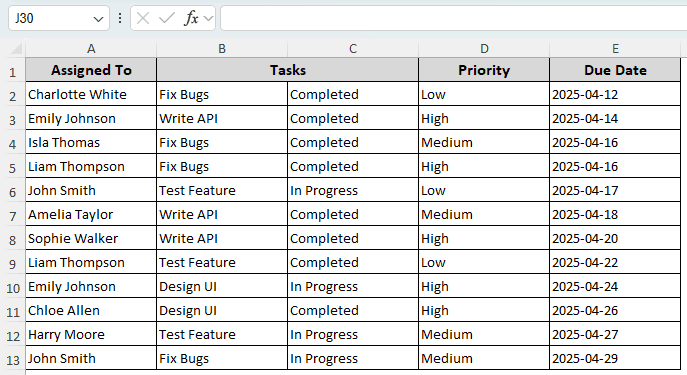 Unmerge Headings to Fix the Error