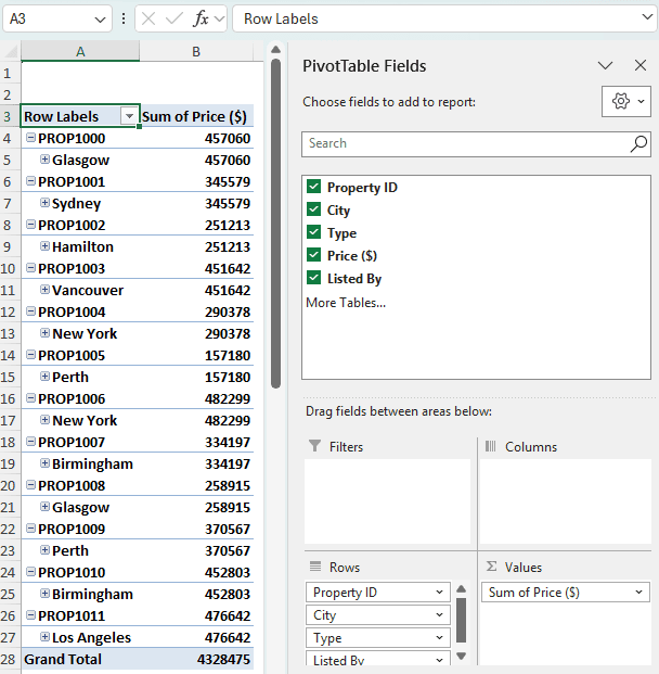 Look for the Missing Dataset