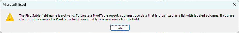 Unhide Columns to Check for Issues