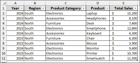 Changing Report Layout to Tabular Form