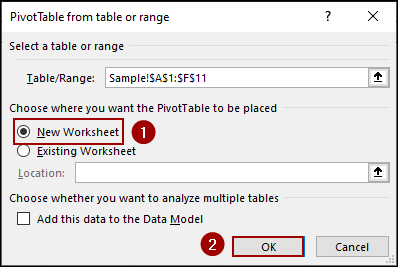Changing Report Layout to Tabular Form