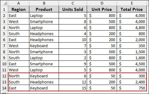 Change the Data Source Range