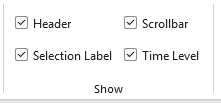 Customizing the Pivot Table Timeline