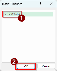 Creating a Pivot Table Timeline in Excel