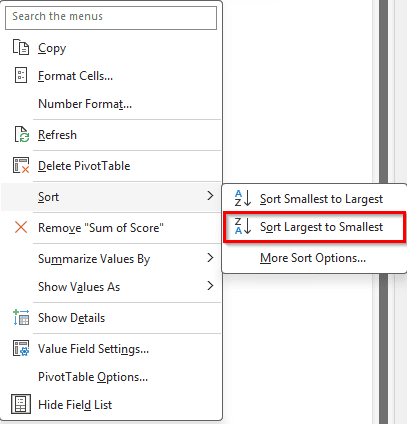 Using a Calculated Field to do the Ranking