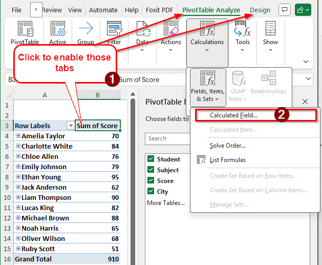 Using a Calculated Field to do the Ranking