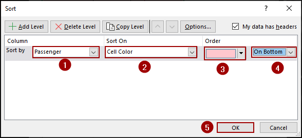 Applying Conditional Formatting