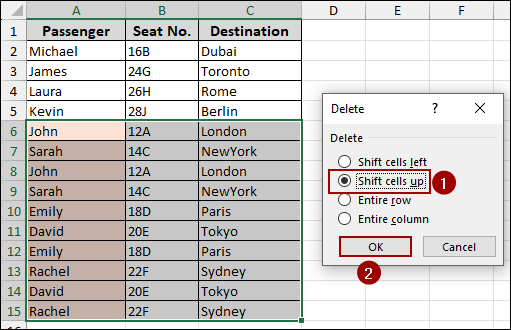 Applying Conditional Formatting