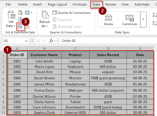 Using Power Query to Sum If Cell Contains Numbers