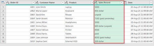 Using Power Query to Sum If Cell Contains Numbers